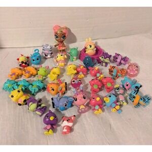 Hatchimals Lot Colleggtibles Pixie Tiger Deer Figures Glittery Nest Mini Animals